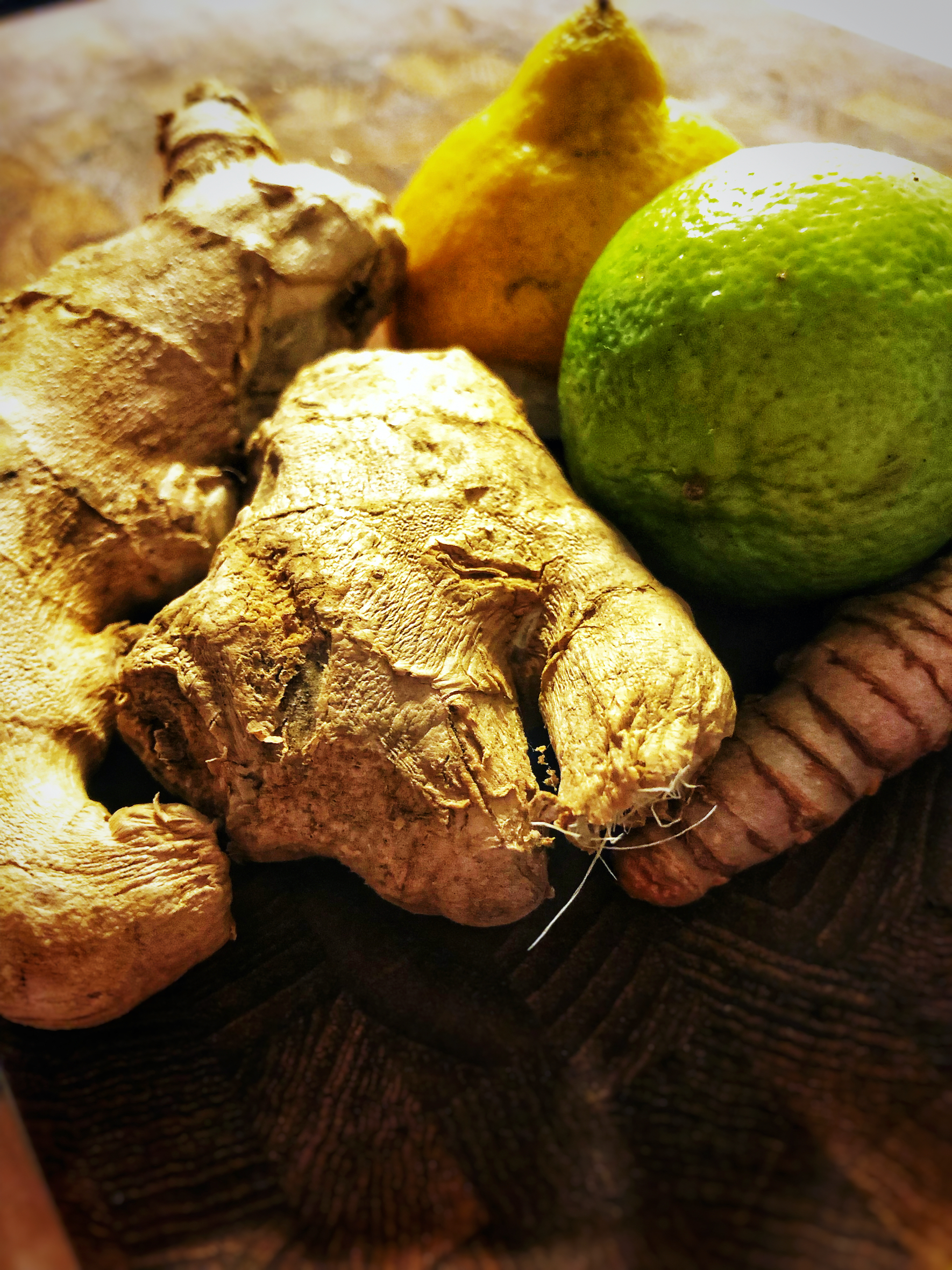 Ginger, Turmeric and Lime