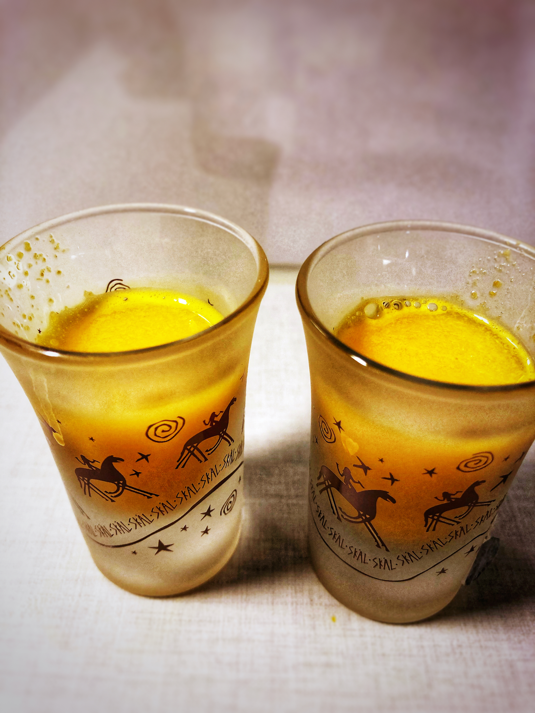 Your Superhealthy Ginger and Turmeric shot is ready!