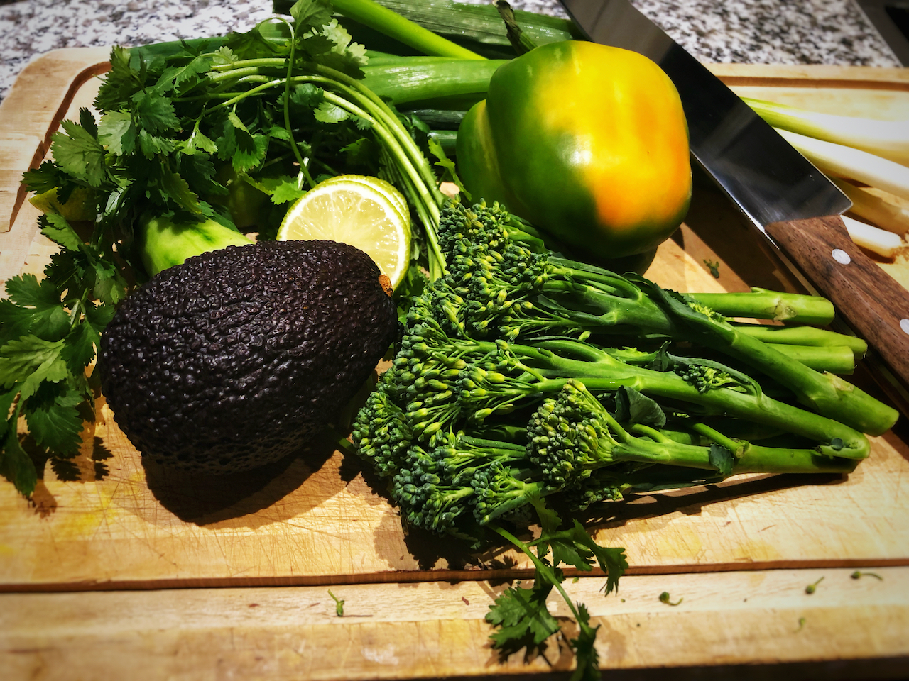 Vegetables for Poké bowl