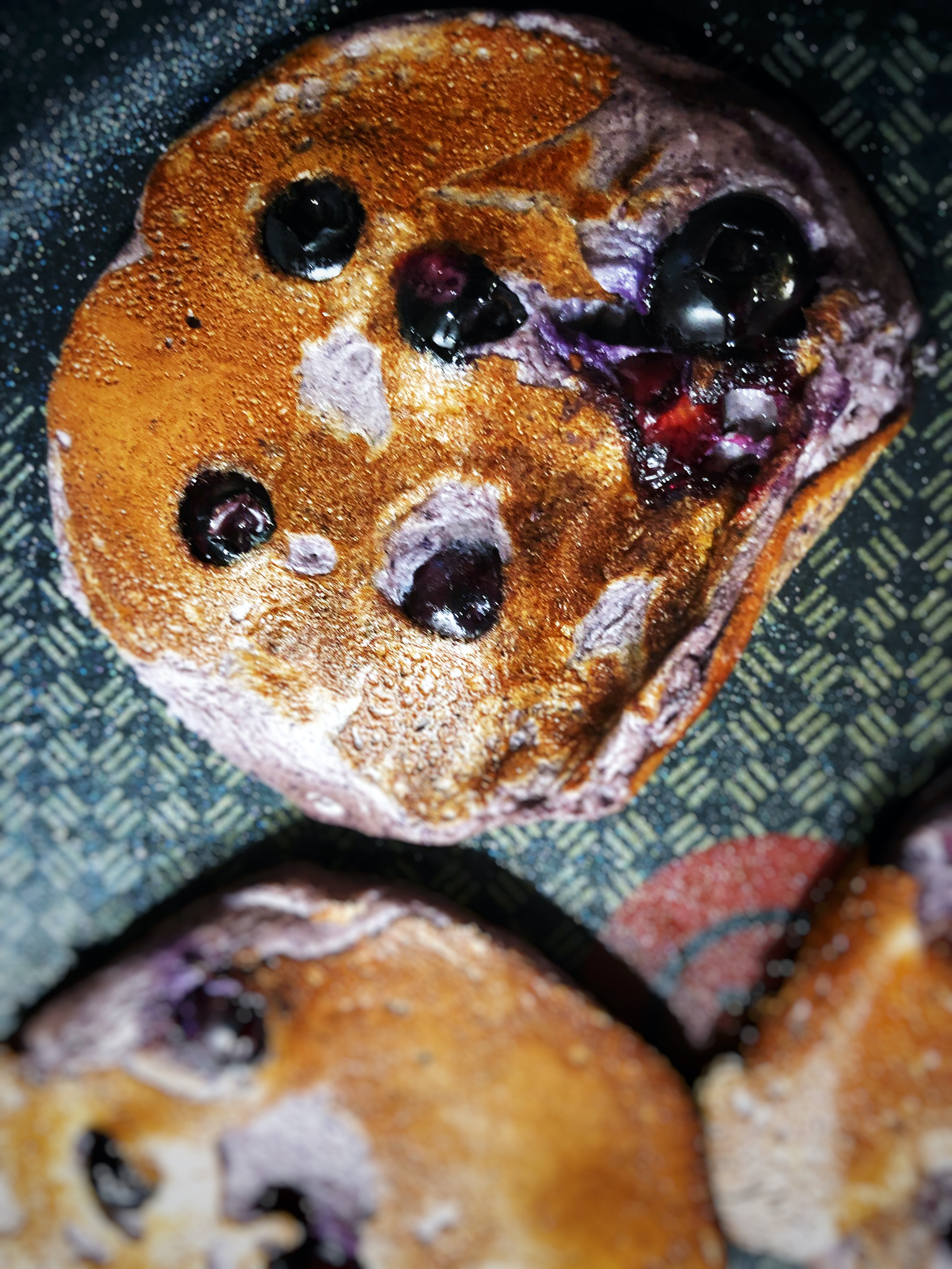 Blueberry pancakes